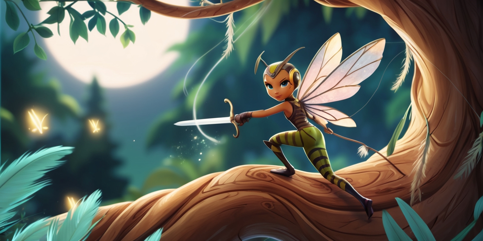 A vibrant illustration of the Silksong game, featuring a delicate Hornet character with intricately designed wings and a determined expression, set against a lush, moonlit forest backdrop with glowing fireflies and soft, feathery foliage, in a stylized, hand-drawn animation style with warm, earthy colors and gentle, ethereal lighting, showcasing the game's unique blend of exploration and combat, with Hornet's sword at the ready and a subtle, shimmering aura surrounding her, as she stands poised on a twisted, ancient tree root, with the soft, silken threads of her namesake silksong weaving subtly through the atmosphere.